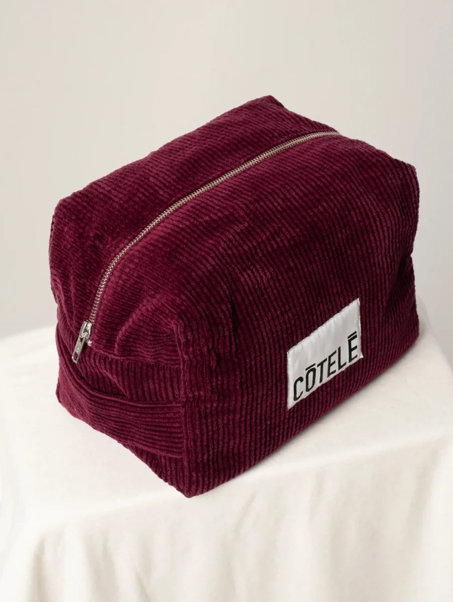 TROUSSE DE TOILETTE XL - PRUNE – Image 2