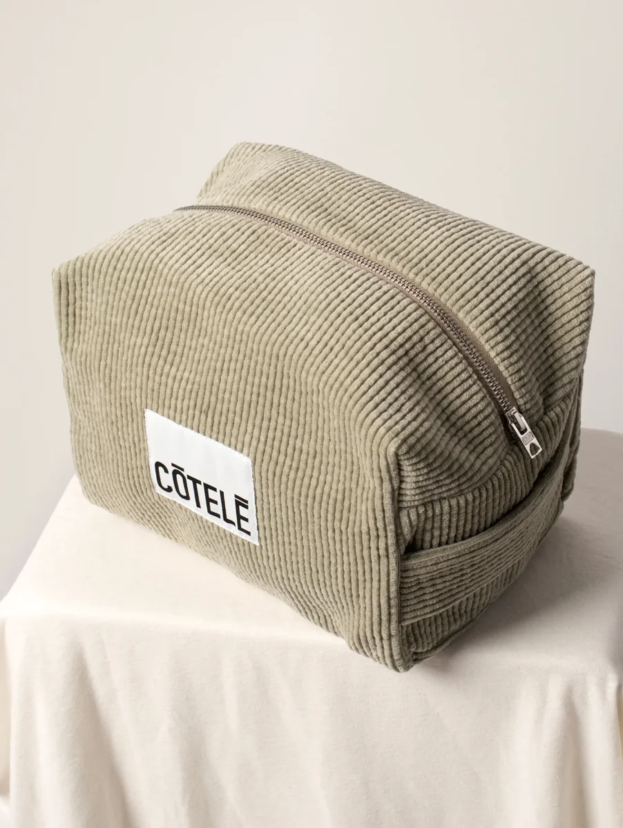 TROUSSE DE TOILETTE XL - SAUGE – Image 3