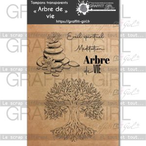 Tampons Transparents Arbre de vie