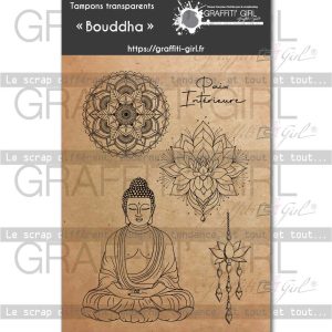 Tampons Transparents Bouddha