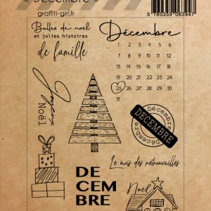 Tampons Transparents Décembre