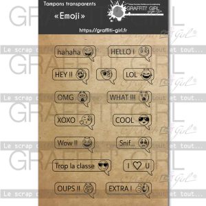 Tampons Transparents Emoji