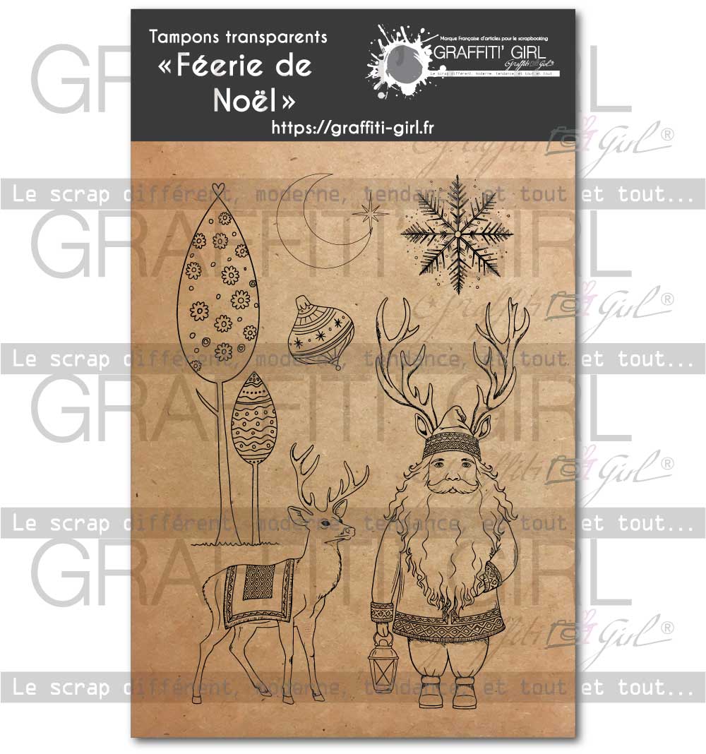 Tampons Transparents Féerie de Noël – Image 2