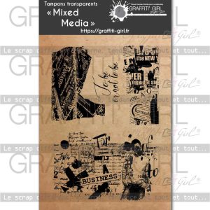 Tampons Transparents Mixed Media