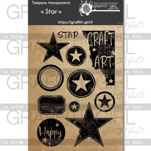 Tampons Transparents Star