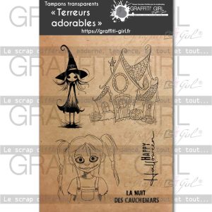 Tampons Transparents Terreurs adorables