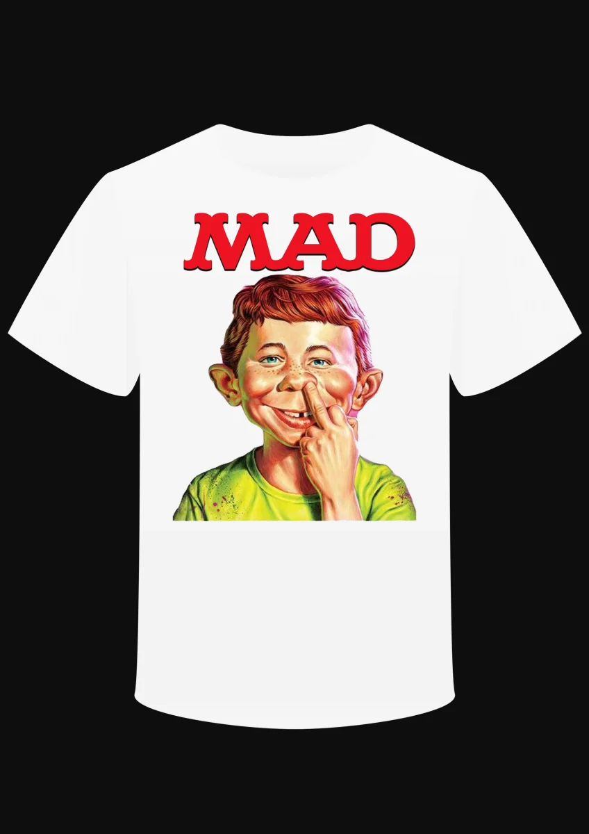 T-shirt "MAD 3" in loving memory of the MAD magazine creators BLANC