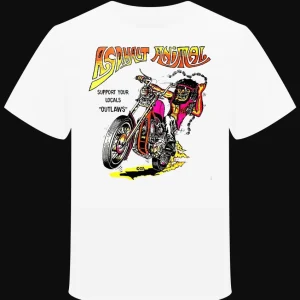 T-Shirt " Asphalt animal" in loving memory of Roach 1967"