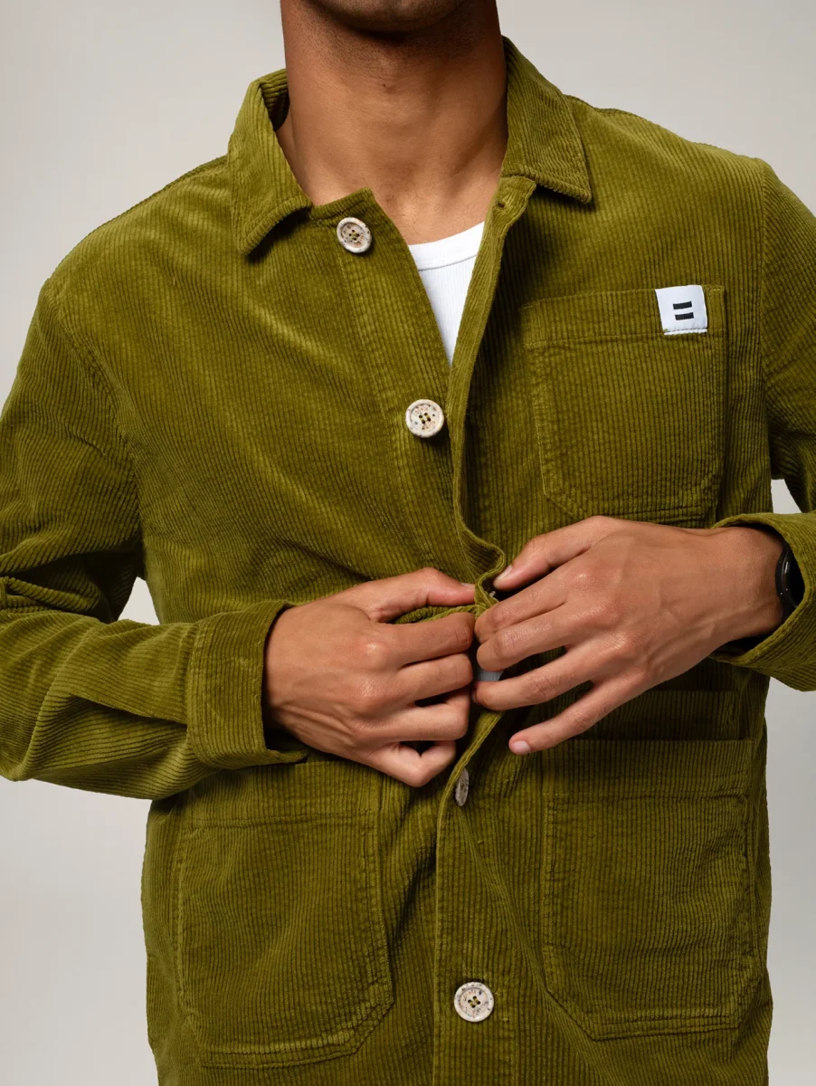 VESTE WORKER CÔTELÉ PICKLE – Image 8