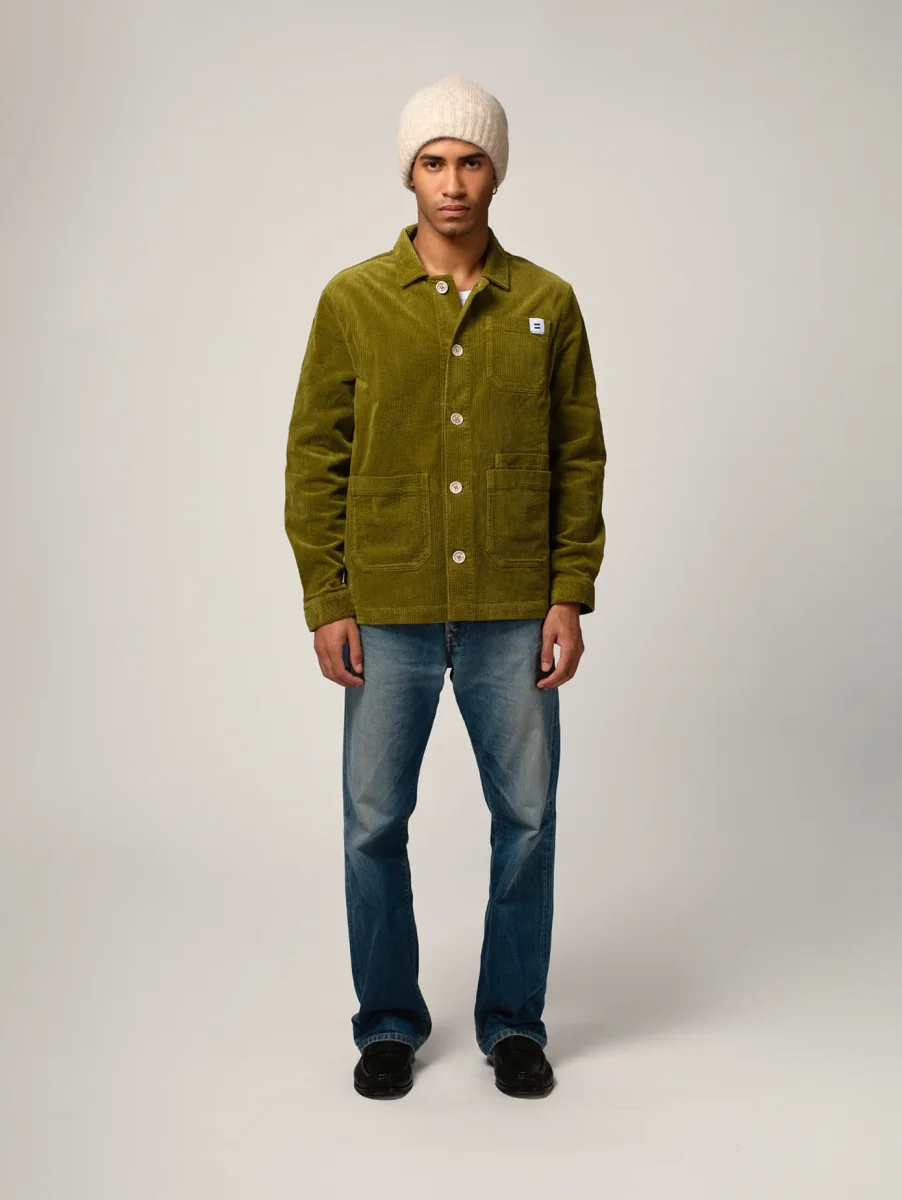 VESTE WORKER CÔTELÉ PICKLE – Image 3