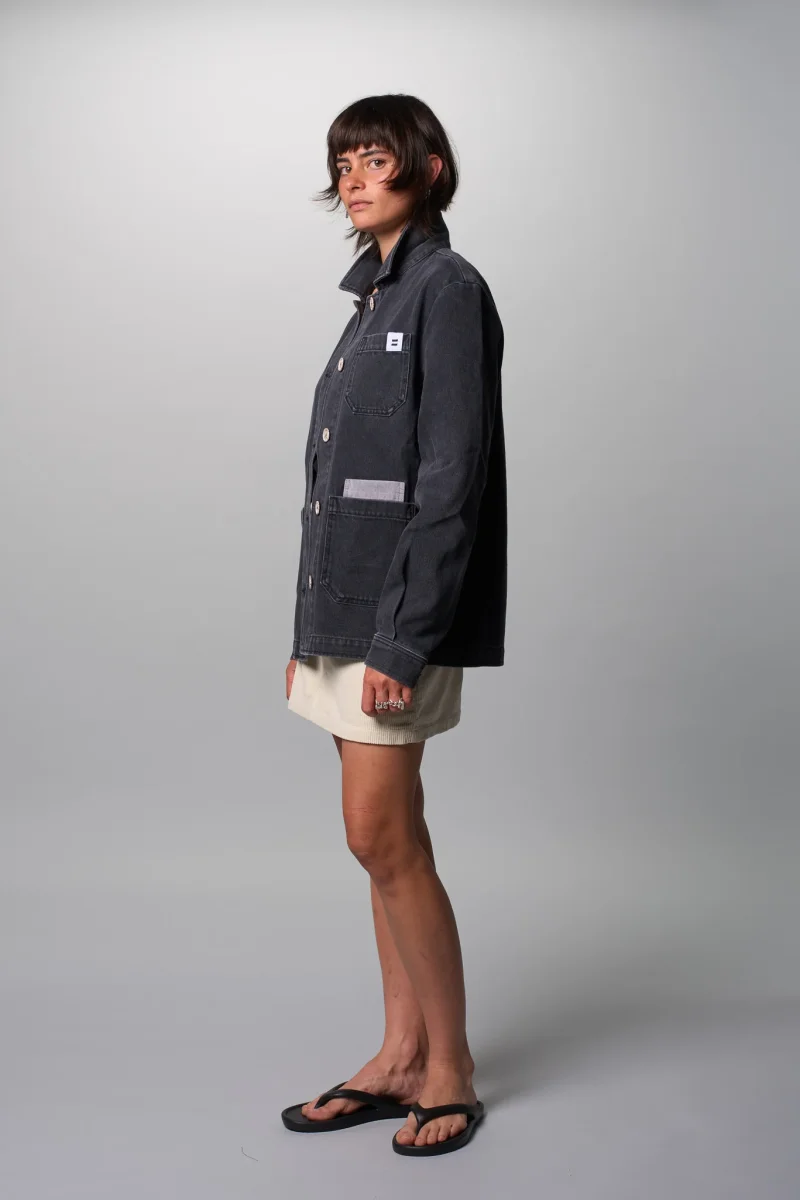 VESTE WORKER DENIM ANTHRACITE