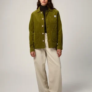 VESTE WORKER CÔTELÉ PICKLE