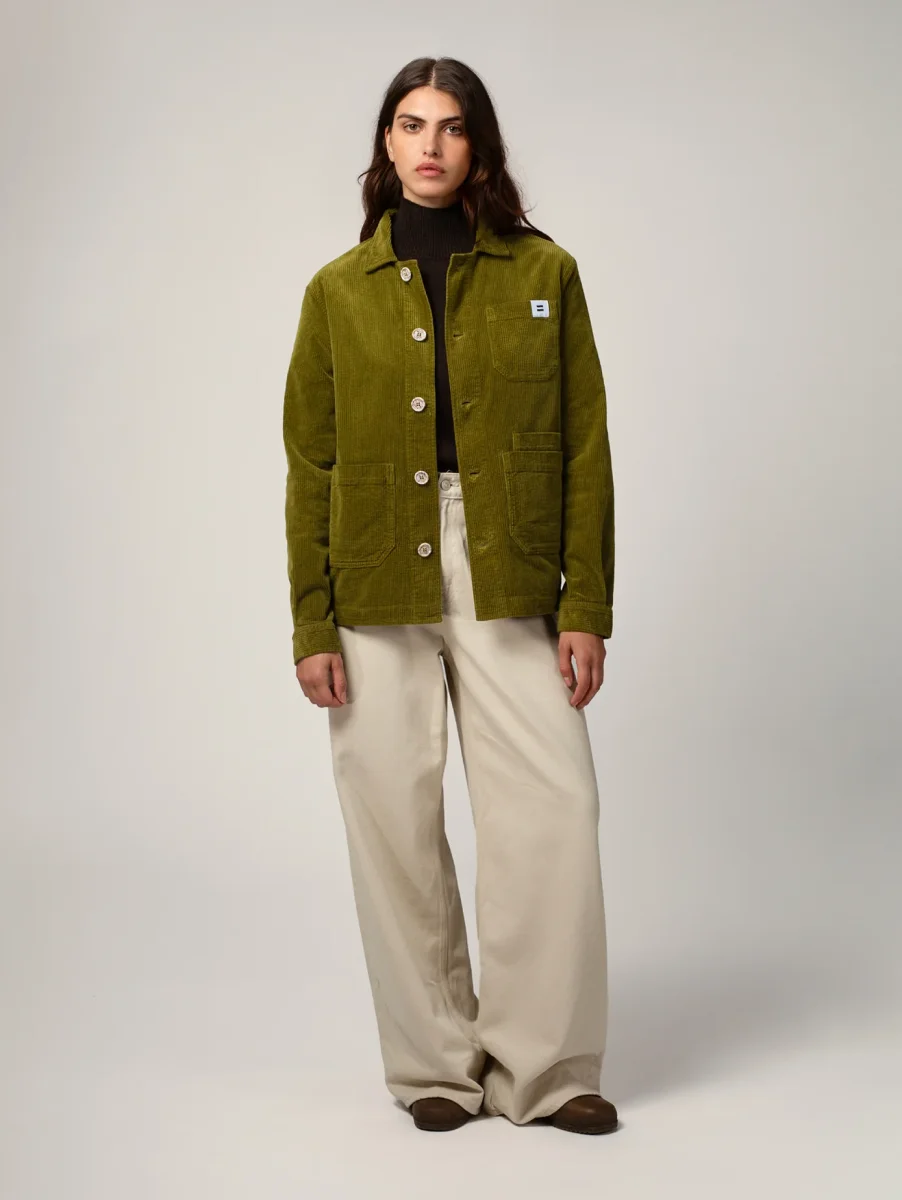 VESTE WORKER CÔTELÉ PICKLE – Image 2