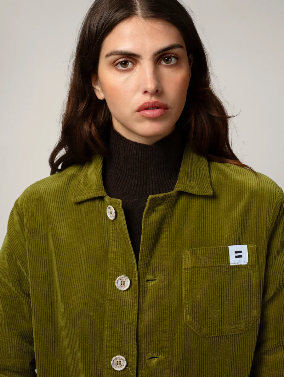 VESTE WORKER CÔTELÉ PICKLE – Image 6