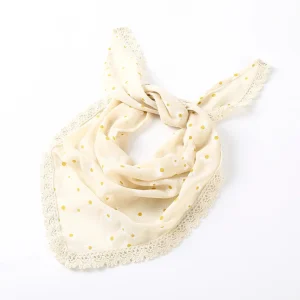 Bandana Femme Champêtre avec Motifs Floraux