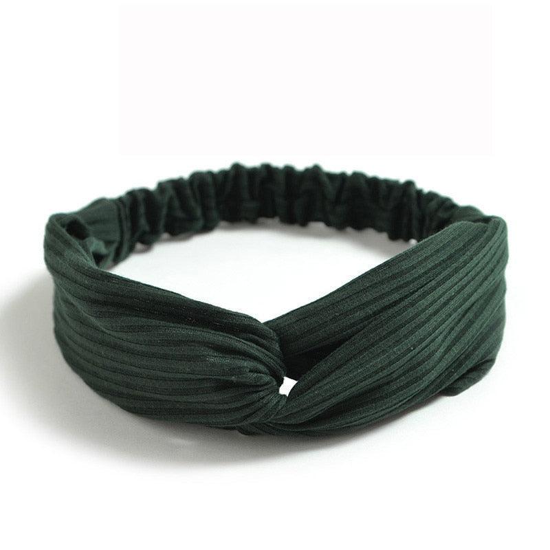 Bandeau à nœud croisé coton – Image 4