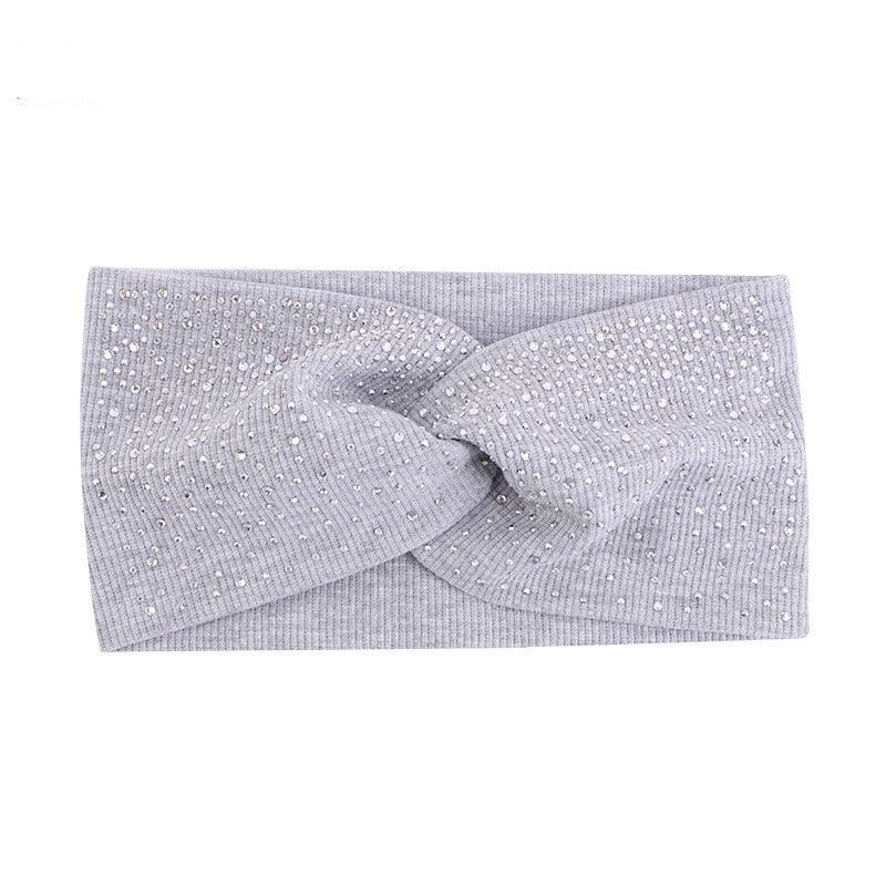 Bandeau en coton avec des strass – Image 6