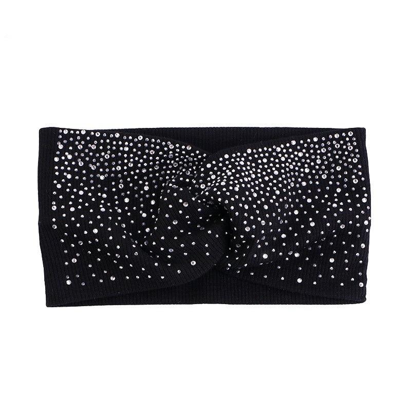 Bandeau en coton avec des strass – Image 3