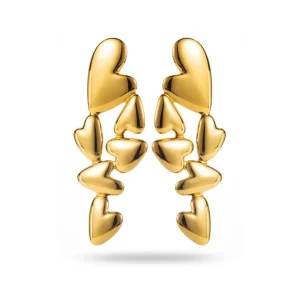 Liorana - Boucles d'oreilles coeurs