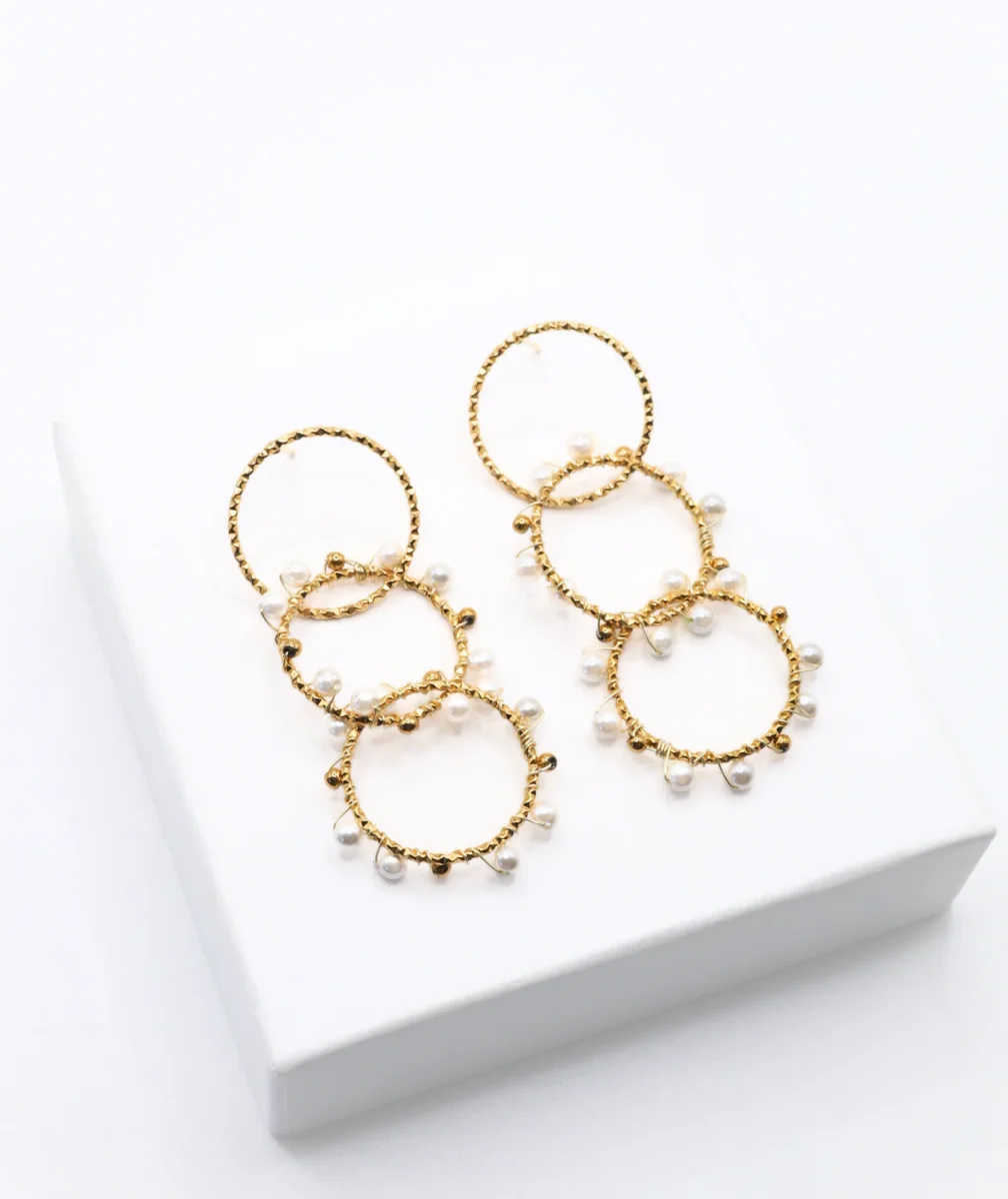 Ambra - Boucles d'oreilles pendantes