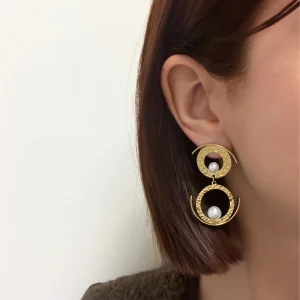 Coralia - Boucles d'oreilles perles