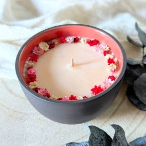 Bougie parfumée parfum jasmin, Suzanne