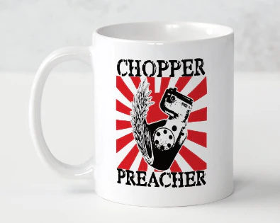 Chopper preacher mug