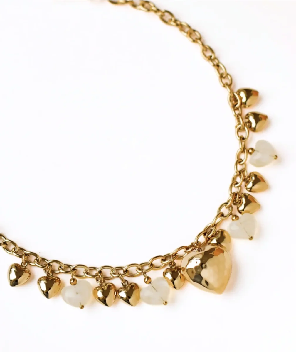 Terry - Collier breloques coeur – Image 2