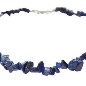 Collier lapis lazuli baroque
