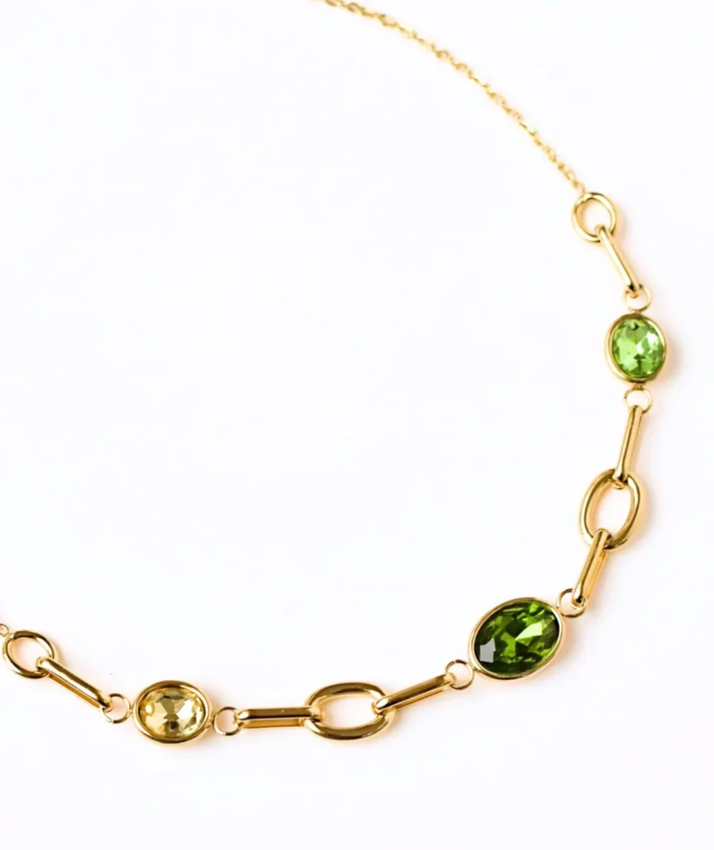 Sandy vert - Collier cristal – Image 2
