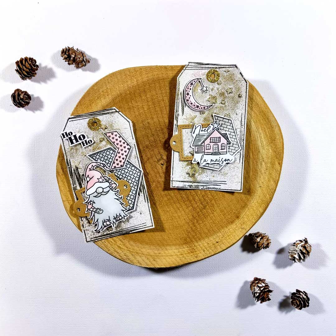 Tampons Transparents Noël Givré – Image 4