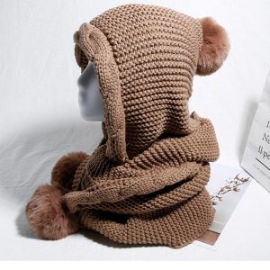 Écharpe Capuche en Acrylique