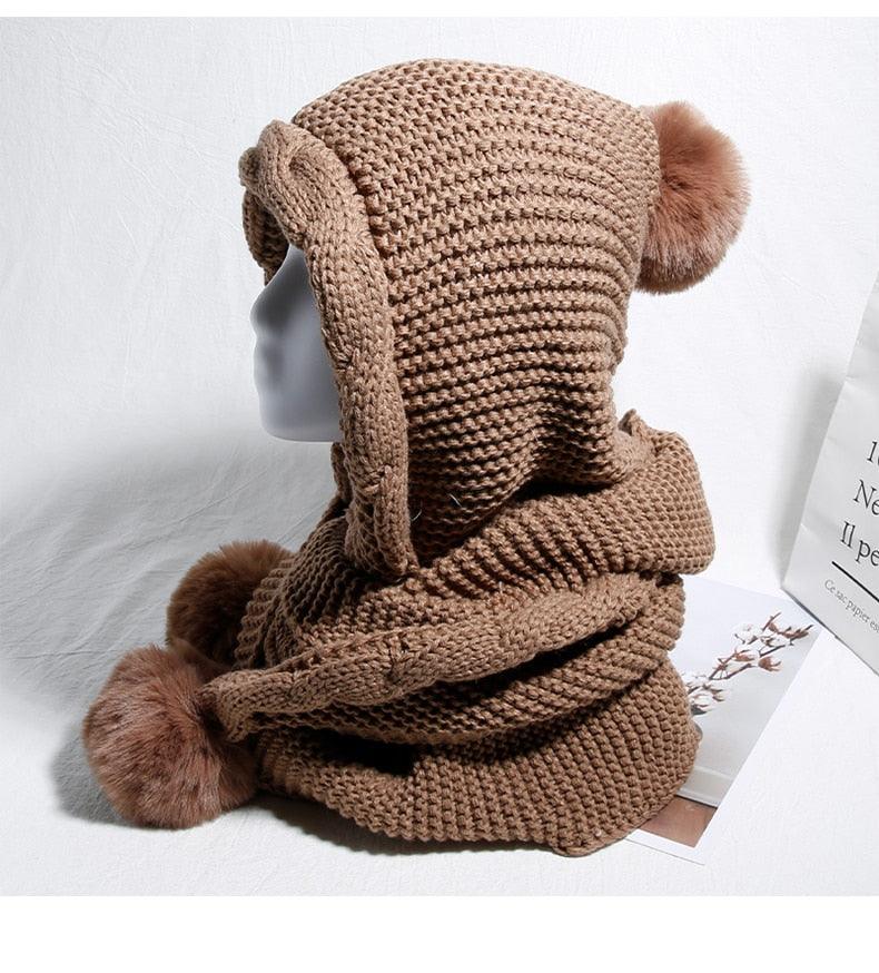 Écharpe Capuche en Acrylique – Image 2