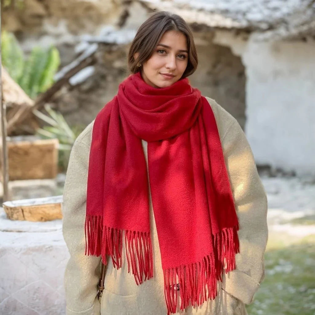 Écharpe Longue d'hiver en Acrylique