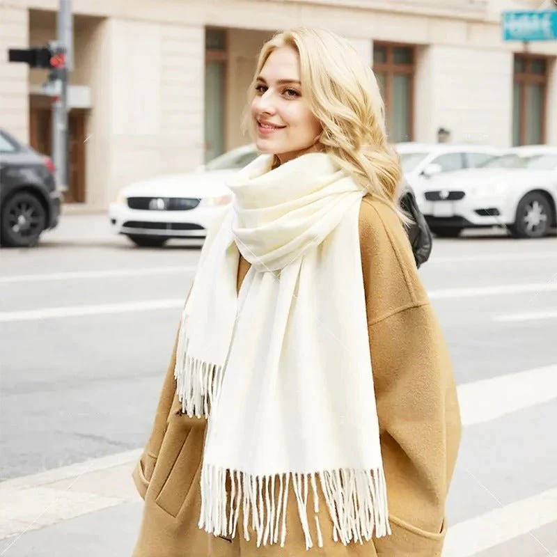 Écharpe Longue d'hiver en Acrylique – Image 6