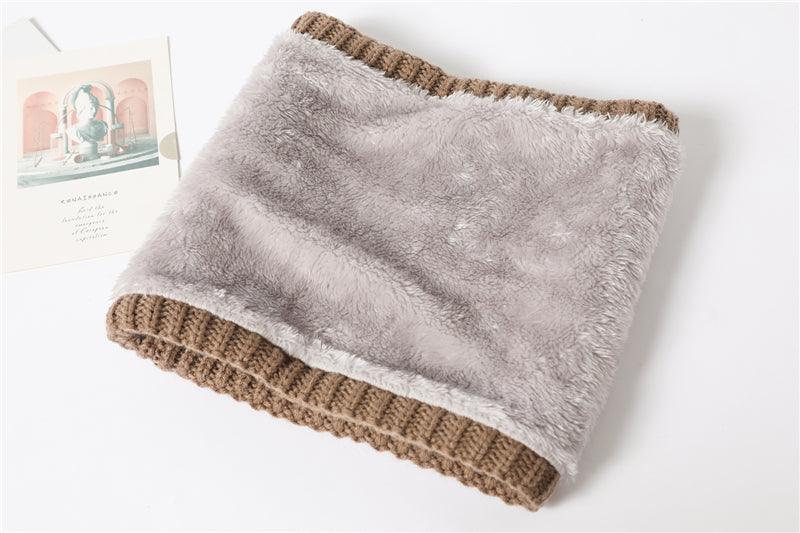 Écharpe snood doublée en fausse fourrure – Image 6