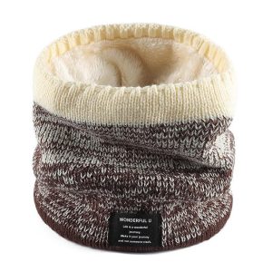 Écharpe tour de coup chaud fourré