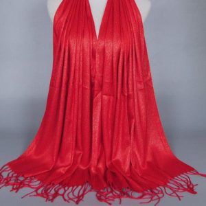 Foulard en lurex brillant