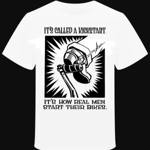 T-shirt "Kickstart" bike