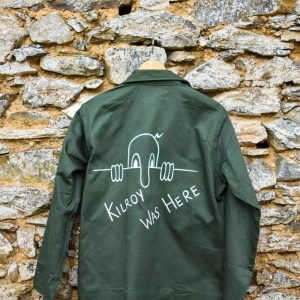 US army 70's painted fatigue shirt