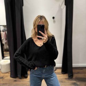 Pull « cam » noir