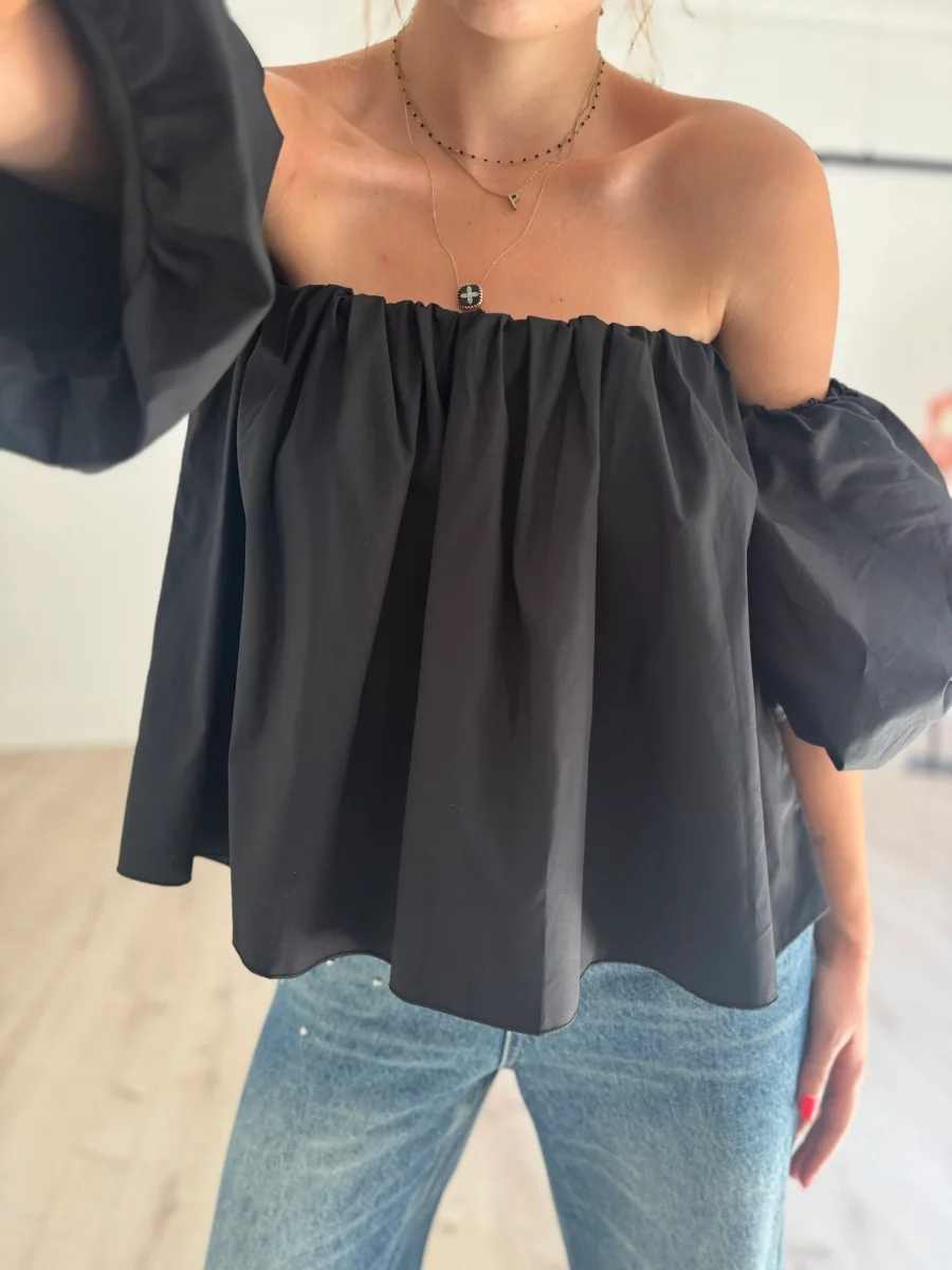 Bustier "NINON" noir – Image 3