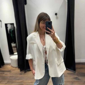 Veste blanche impérial