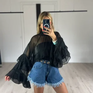 Blouse GALA noire (8670)