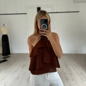 Débardeur "ALBA" choco