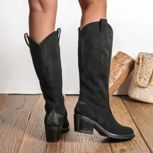 Bottes étoiles noire