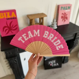 Éventail "team bride"