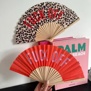 Éventail "fuck off"