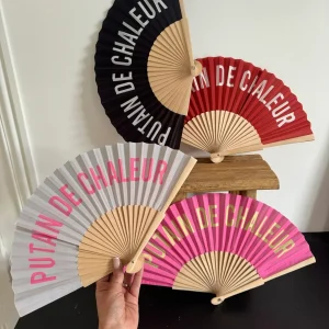 Éventail "Putain de chaleur"