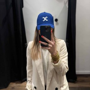 Casquette « sola » bleu roi